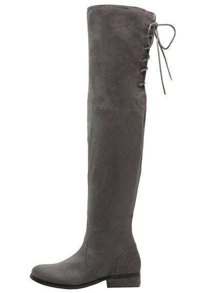 Overknees støvletter